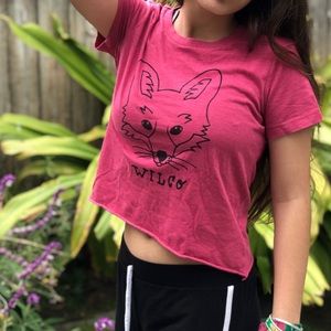 Pink Wilco Graphic T-shirt